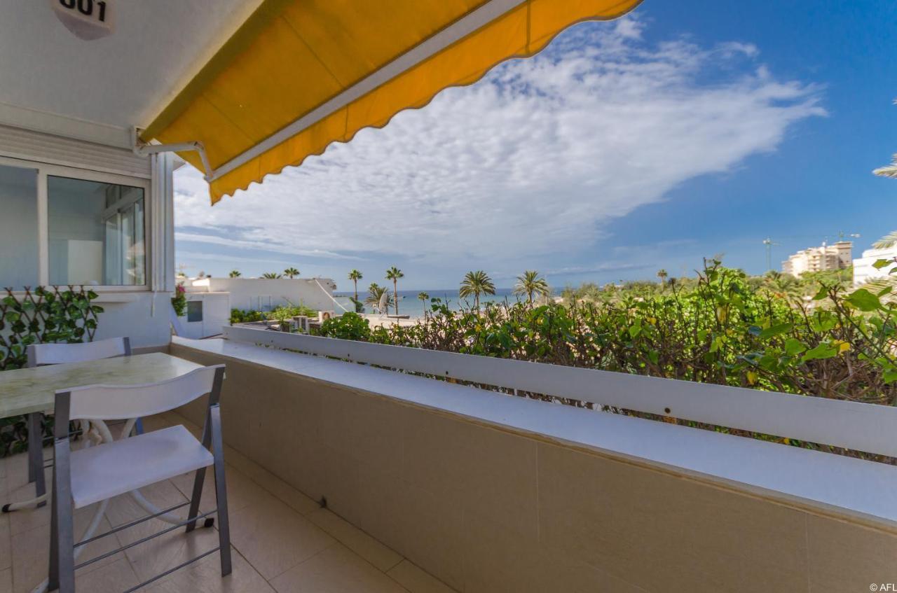 Holiday Apartment With Direct Sea Promenade Access Маспаломас Екстериор снимка